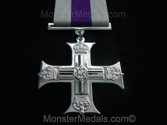 MILITARY CROSS FULL SIZE REPLACEMENT COPY MEDAL GV