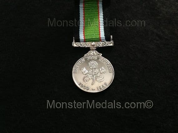 MINIATURE BATTLE FOR BRITAIN MEDAL (COMMEMORATIVE)