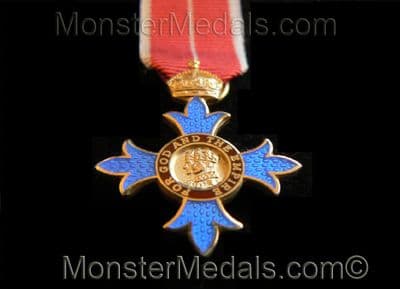 MINIATURE COMMANDER OF THE BRITISH EMPIRE CBE (MILITARY)