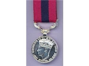 MINIATURE DISTINGUSHED CONDUCT MEDAL DCM GVI