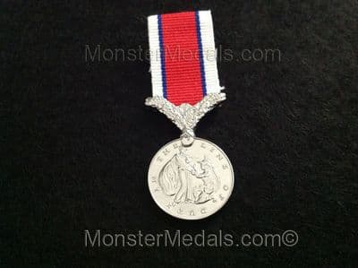 MINIATURE HORS DE COMBAT MEDAL (COMMEMORATIVE)