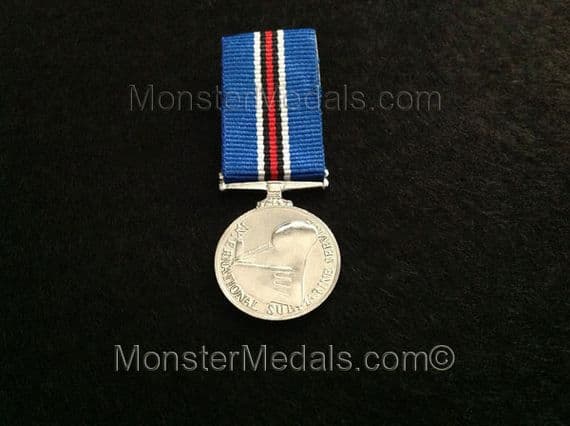 MINIATURE INTERNATIONAL SUBMARINE SERVICE MEDAL (COMMEMORATIVE)
