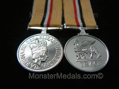 MINIATURE IRAQ WAR MEDAL