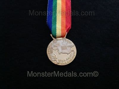 MINIATURE OPERATION OVERLORD MEDAL (COMMEMORATIVE)