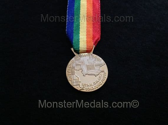 MINIATURE OPERATION OVERLORD MEDAL (COMMEMORATIVE)
