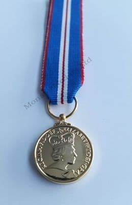 Miniature Queens Golden Jubilee Medal 2002