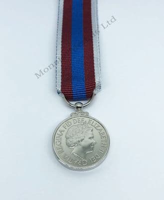 Miniature Queens Platinum Jubilee Medal 2022 **IN STOCK**