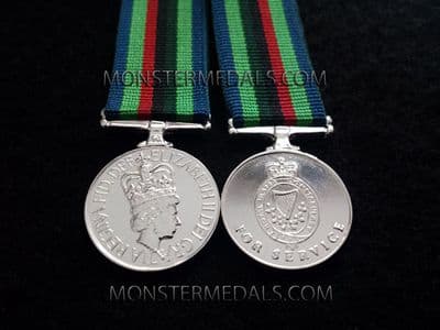 MINIATURE ROYAL ULSTER CONSTABULARY RUC MEDAL POST 2001 RIBBON