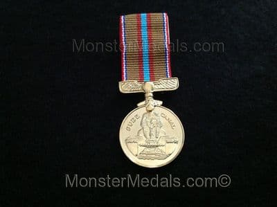 MINIATURE SUEZ MEDAL (SPHINX) (COMMEMORATIVE)