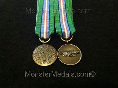 MINIATURE UNITED NATIONS CAMBODIA MEDAL UNTAC