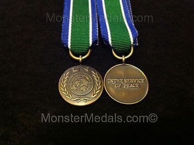 MINIATURE UNITED NATIONS CONGO MEDAL ONUC (2nd MEDAL)