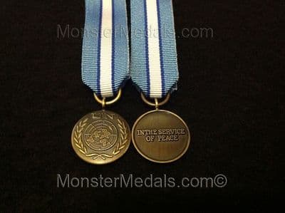 MINIATURE UNITED NATIONS CYPRUS MEDAL UNFICYP