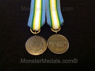 MINIATURE UNITED NATIONS DARFUR MEDAL UNAMID