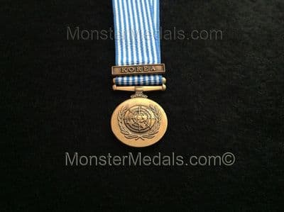 MINIATURE UNITED NATIONS KOREA MEDAL
