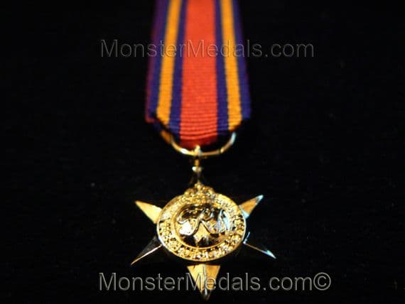 MINIATURE WW2 BURMA STAR
