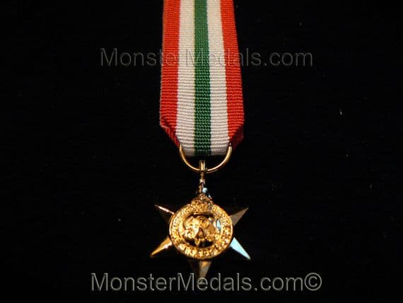 MINIATURE WW2 ITALY STAR