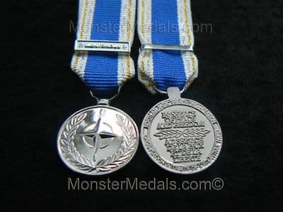 NATO MERITORIOUS SERVICE MINIATURE MEDAL