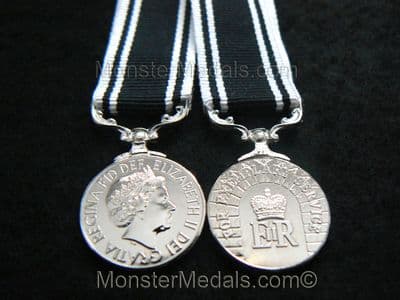 PRISON LONG SERVICE GOOD CONDUCT MINIATURE MEDAL