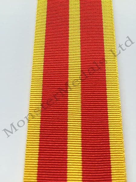 Queens Fire Service Medal QFM Medal Ribbon Full Size