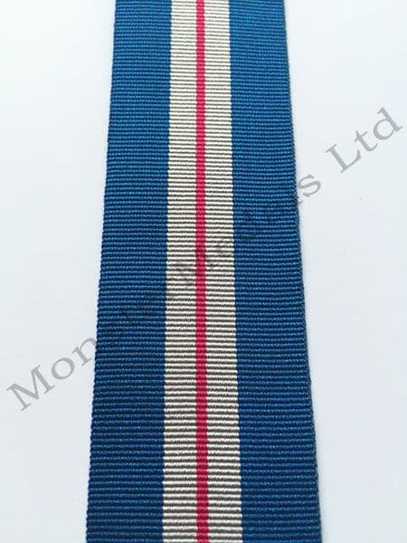 Queens Gallantry Medal QGM Medal Ribbon Full Size