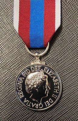 QUEENS PLATINUM JUBILEE 2022 MEDAL FULL SIZE REPLACEMENT COPY