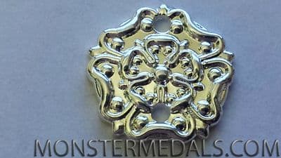 Silver Rosette for Ribbon Bar