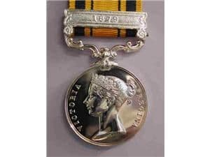 SOUTH AFRICA MEDAL WITH 1879 CLASP FULL SIZE REPLACEMENT COPY