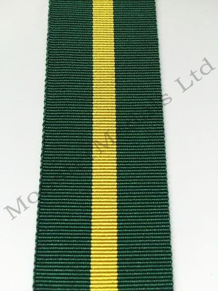 Territorial Force Efficiency Full Size Medal Ribbon