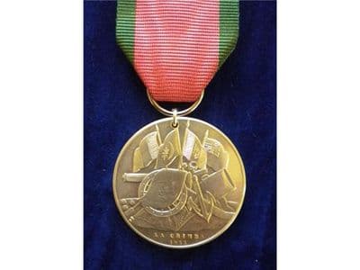 TURKISH CRIMEA MEDAL FULL SIZE REPLACEMENT COPY