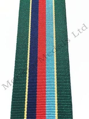 Volunteer Reserve Service Medal VRSM Full Size Medal Ribbon