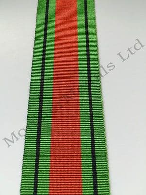 WW2 Defence Medal Full Size Medal Ribbon