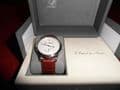 Q183 Mens / Gents Rare Louis Erard regulator glass back wrist watch