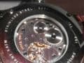 Q183 Mens / Gents Rare Louis Erard regulator glass back wrist watch