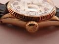 Q196 Ladies Solid 18ct gold Rolex Oyster perpetual Datejust automatic watch
