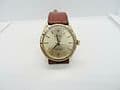 Q217 gents/mens Rolex solid 14ct gold oyster perpetual 1007 watch box and papers