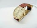 Q217 gents/mens Rolex solid 14ct gold oyster perpetual 1007 watch box and papers