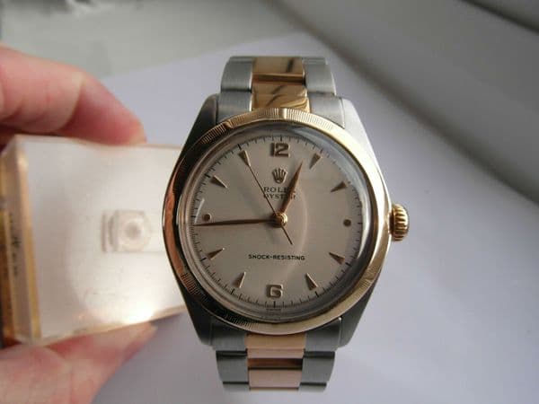 Q231 Gents very rare 1951 6083 Rolex Oyster wrist watch fully restored