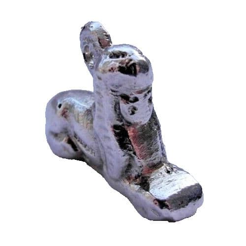 Vintage Egyptian sphynx silver charm for a traditional charm bracelet