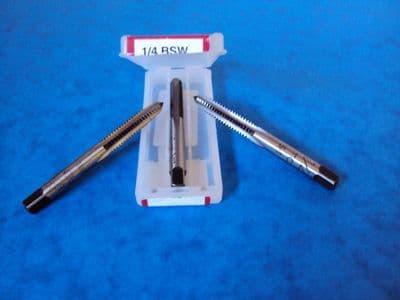 BRITISH CLASSIC BIKE TAP SET WHITWORTH THREAD 1/4