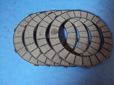 BSA SURFLEX FRICTION PLATE x 4  42-3119  A7  B31 B32 B33 DBD34 GOLD STAR