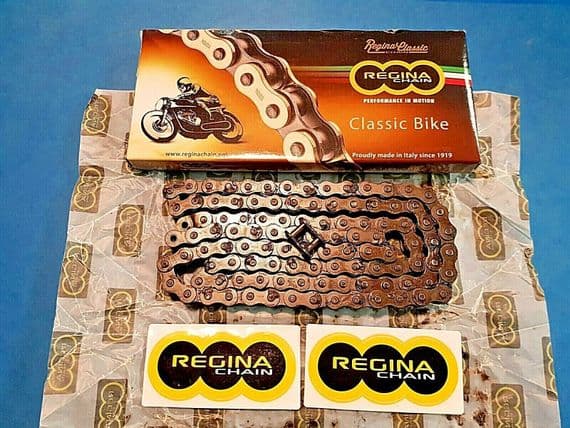 CLASSIC BIKE REGINA REAR CHAIN 5/8 X 3/8 (530) 99-103 LINKS BSA NORTON TRIUMPH