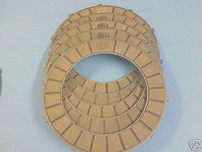 CLUTCH FRICTION PLATE  SURFLEX FOR TRIUMPH/BSA TWINS  X 5 57-1362  1938-83