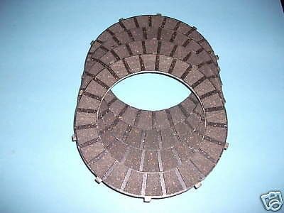 CLUTCH FRICTION PLATE X 4  TRIUMPH  BSA  TWINS