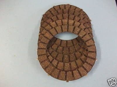 CLUTCH FRICTION PLATE X 5  57-1362  68-3267  BSA A10 SR A65 TRIUMPH 5T 6T T140