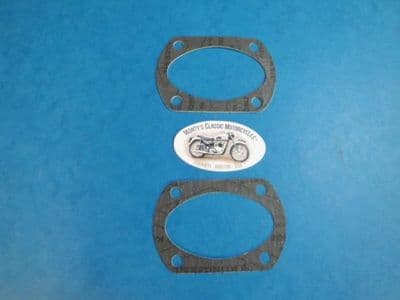 GENIUNE TRIUMPH PRE UNIT SUMP GASKET x2 E 487 1938-62  5T T100 TR5 6T T110 T120