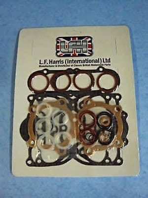 GENUINE TRIUMPH 650 TOP END ENGINE GASKET SET 1963-73 TR6 T120 T120R 99-9937
