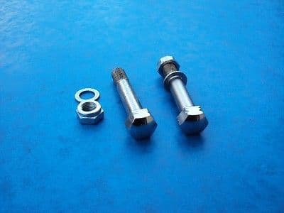 GENUINE TRIUMPH BOTTOM YOKE CHROME PINCH BOLT X2  T100 TR6 T120 97-2290