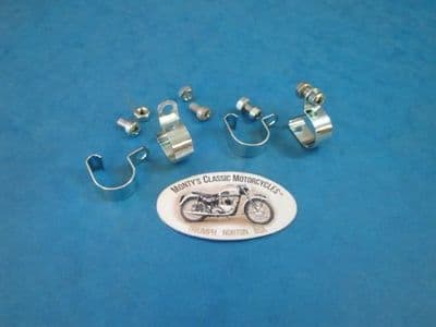 GENUINE TRIUMPH BREATHER PIPE CLIP SET 83-1615 1970-78 T100R T120 T140