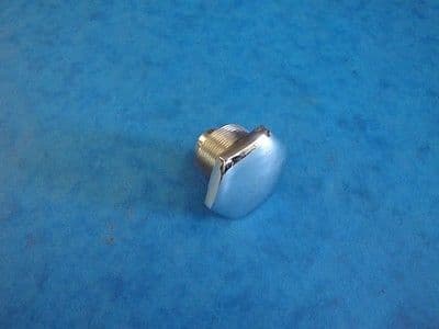 GENUINE TRIUMPH CHROME FORK TOP NUT 97-4258C TR6 T120 T140 BONNEVILLE T150 T160