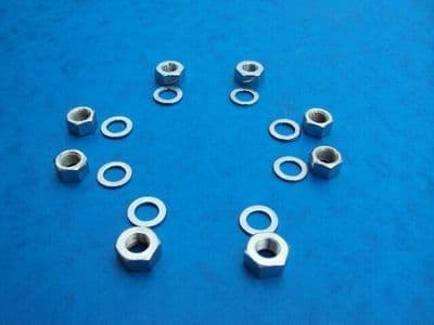 GENUINE TRIUMPH CYLINDER BASE NUT SET  1938-67  5T 6T T110 TR6 T120